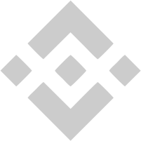 Logo Binance Cinza